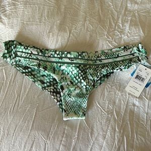 NWT RVCA afterglow cheeky bikini bottoms